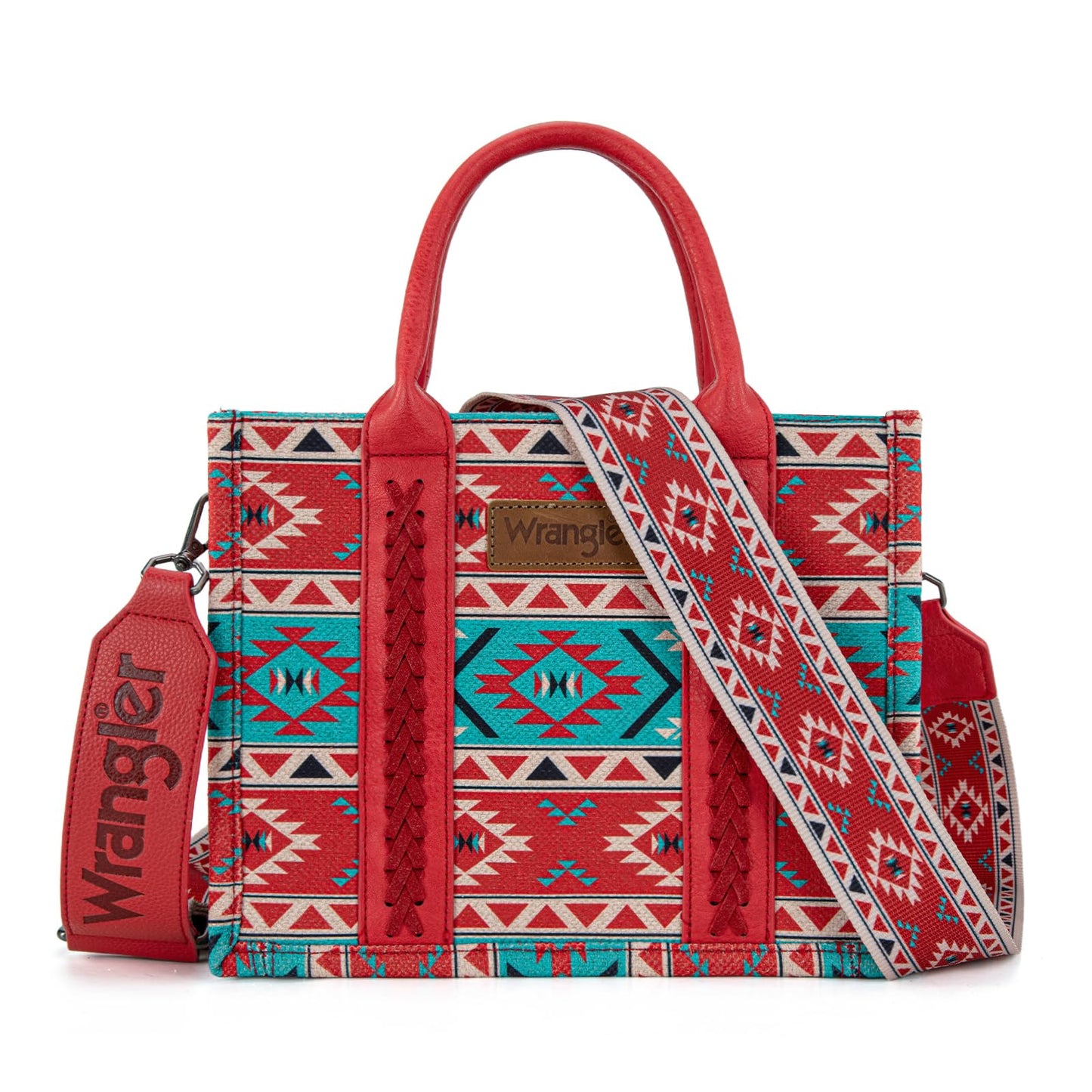 Wrangler Aztec Tote Bag for Women Boho Shoulder Purses and Handbags