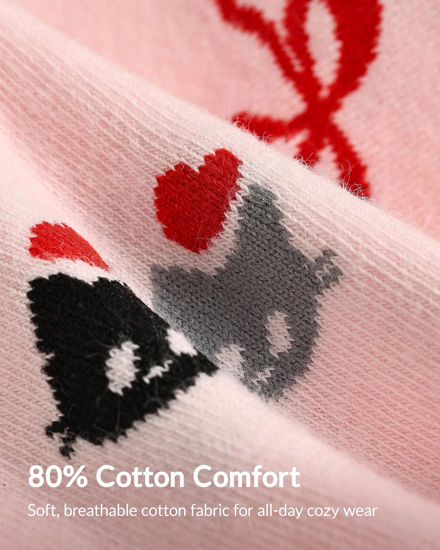 Jeasona Women's Cat Socks Cat Gifts Cute Animal Socks Dog Owl Gifts for Women