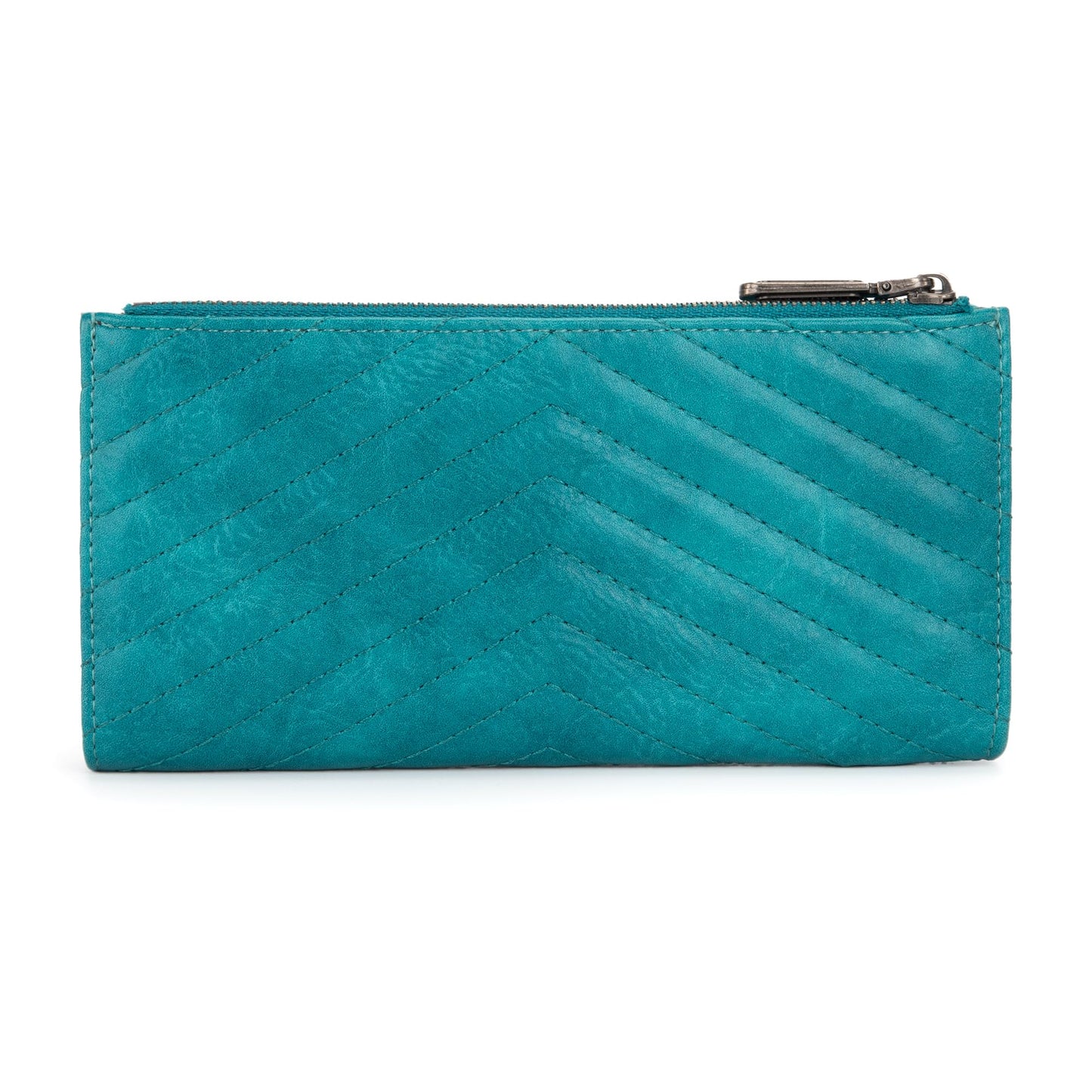 Wrangler Cow Print Wallets Womens Bifold Credit Card Wallet Women's Wallets, Card Cases & Money Organizers Brown Wallet for Women Ladies Female Cash Wallett with Smooth Zipper