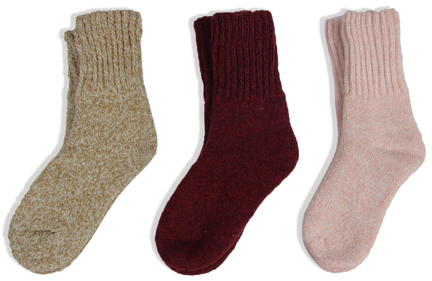 BomKinta Boot Socks for Women Winter Solid Thick Warm Socks Cozy Crew Socks Christmas Gift