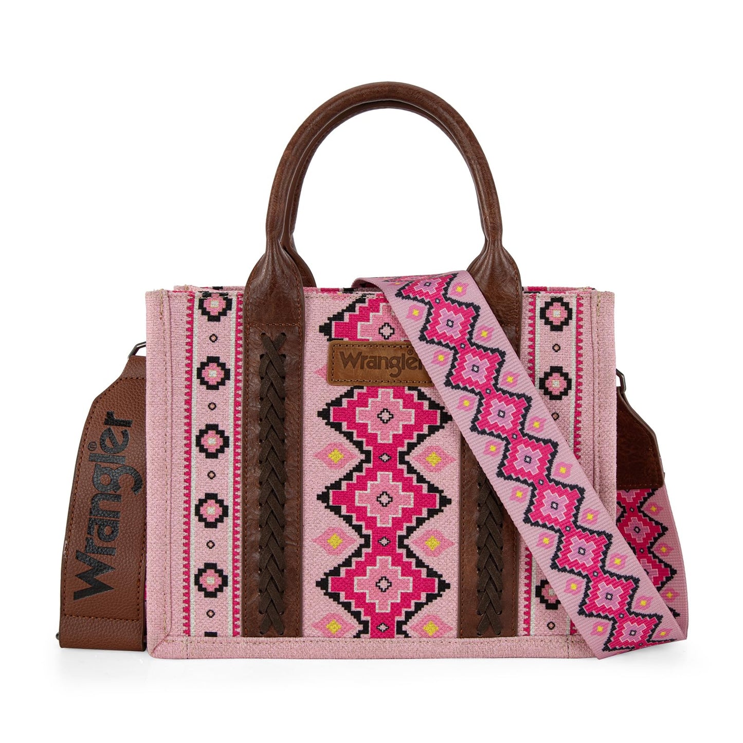 Wrangler Aztec Tote Bag for Women Boho Shoulder Purses and Handbags