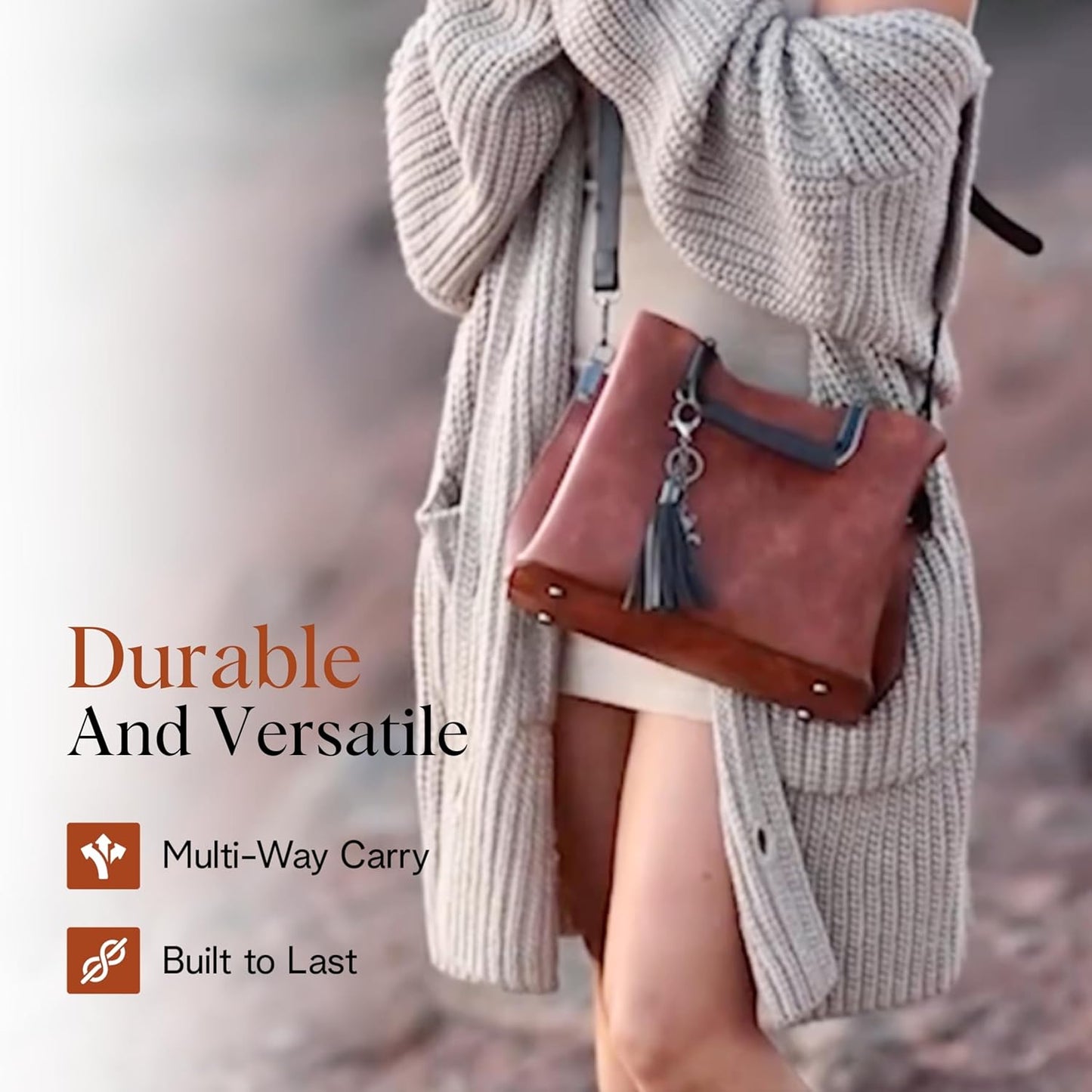 rofozzi Small Vegan Leather Purses for Women, Faux Leather Handbags for women, Top Handle Handbags, Satchel Purse