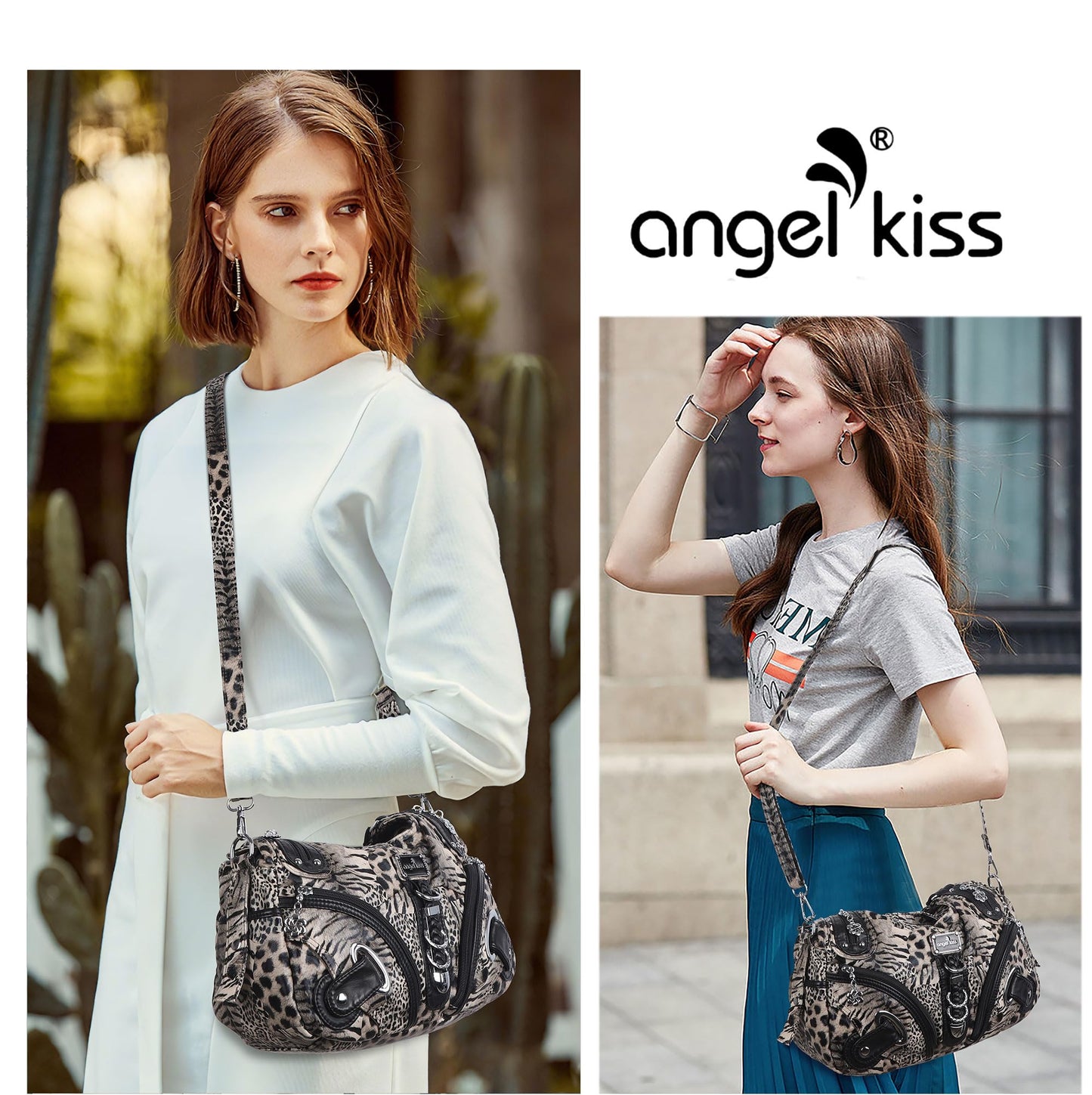 Angelkiss Hobo Purses and handbags for Women Satchel Handbag Women Purses Large Daily Shoulder Bags
