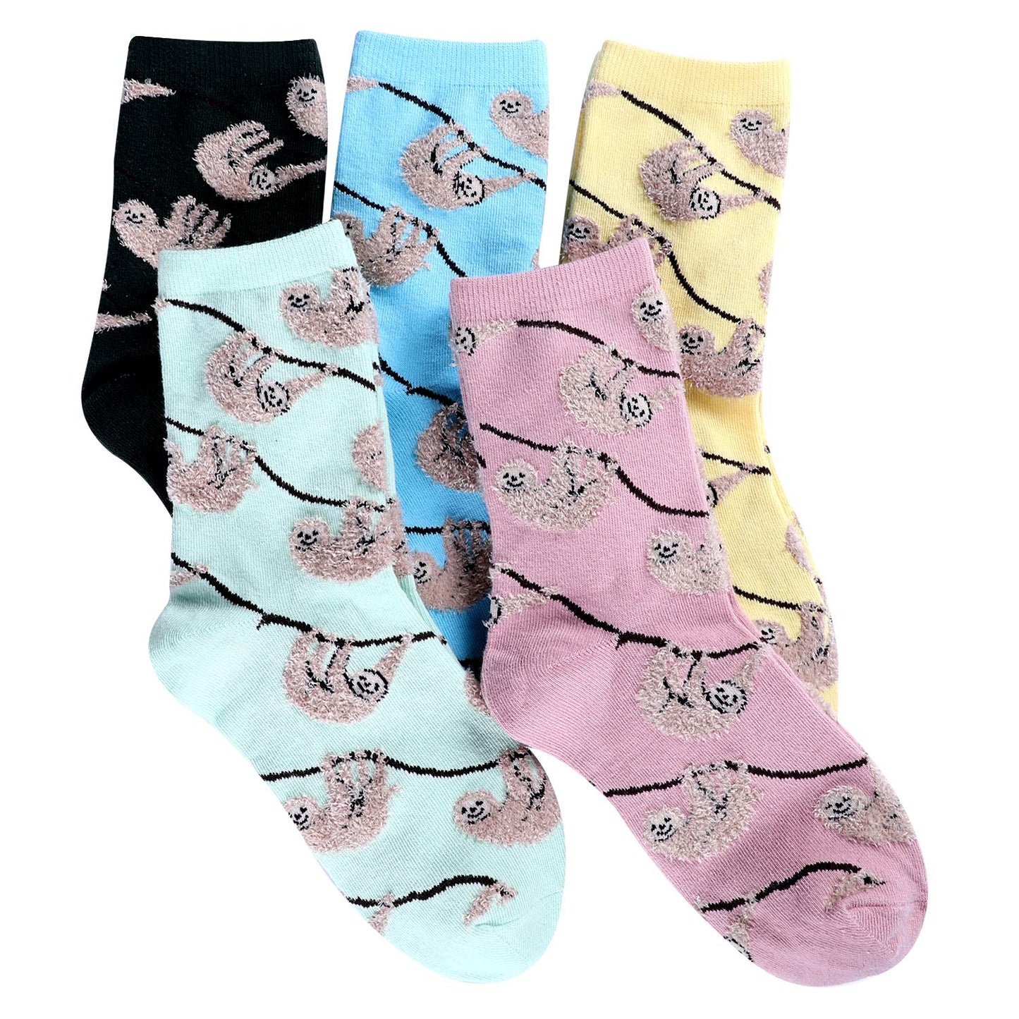 Jeasona Women's Cat Socks Cat Gifts Cute Animal Socks Dog Owl Gifts for Women
