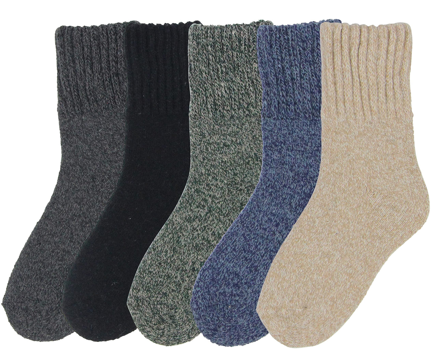 BomKinta Boot Socks for Women Winter Solid Thick Warm Socks Cozy Crew Socks Christmas Gift