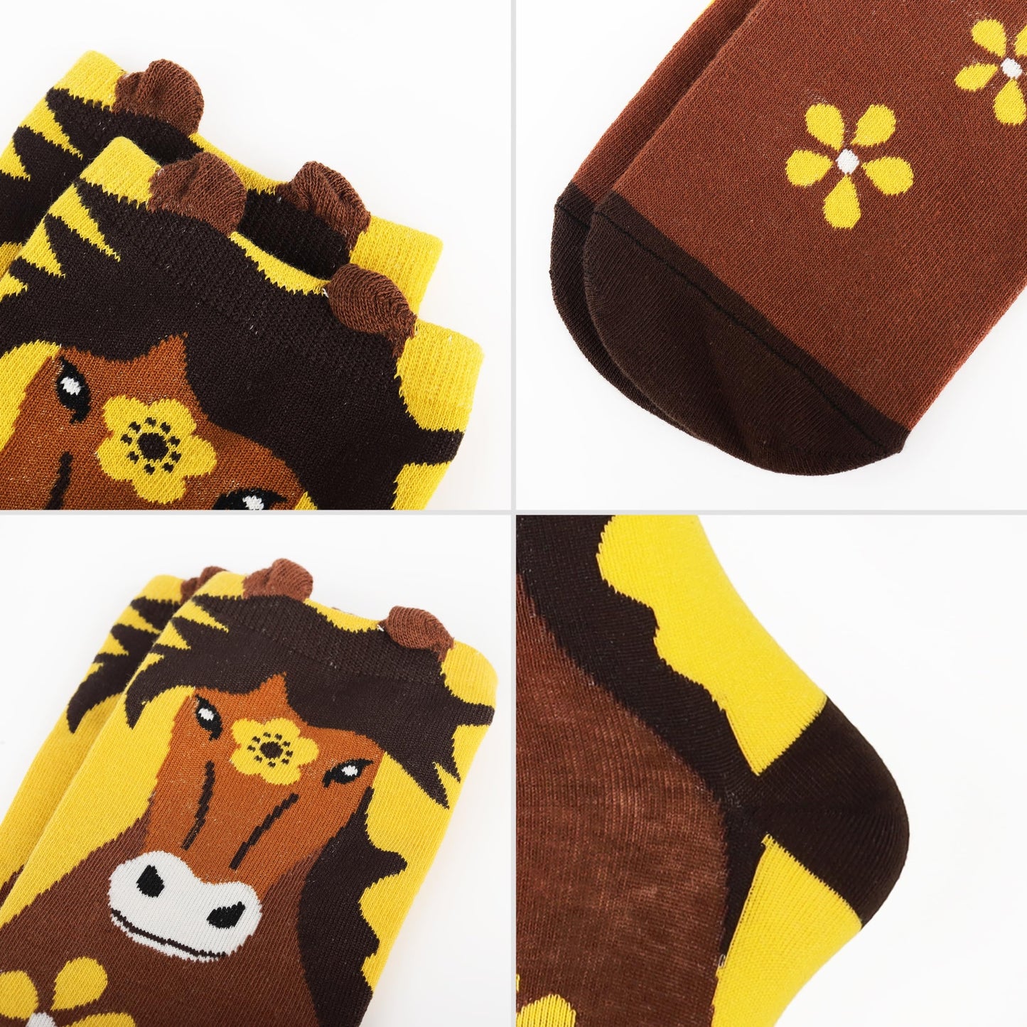 Jeasona Women's Cat Socks Cat Gifts Cute Animal Socks Dog Owl Gifts for Women