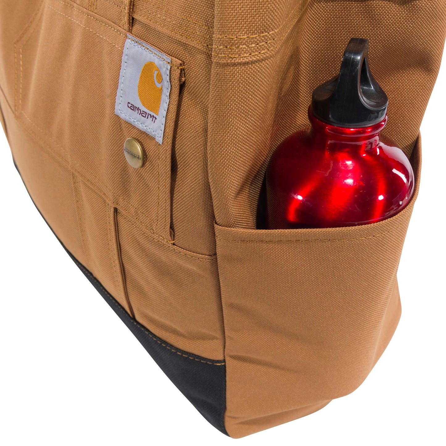 Carhartt Horizontal Zip Tote, Durable Water-Resistant Tote Bag with Zipper Closure