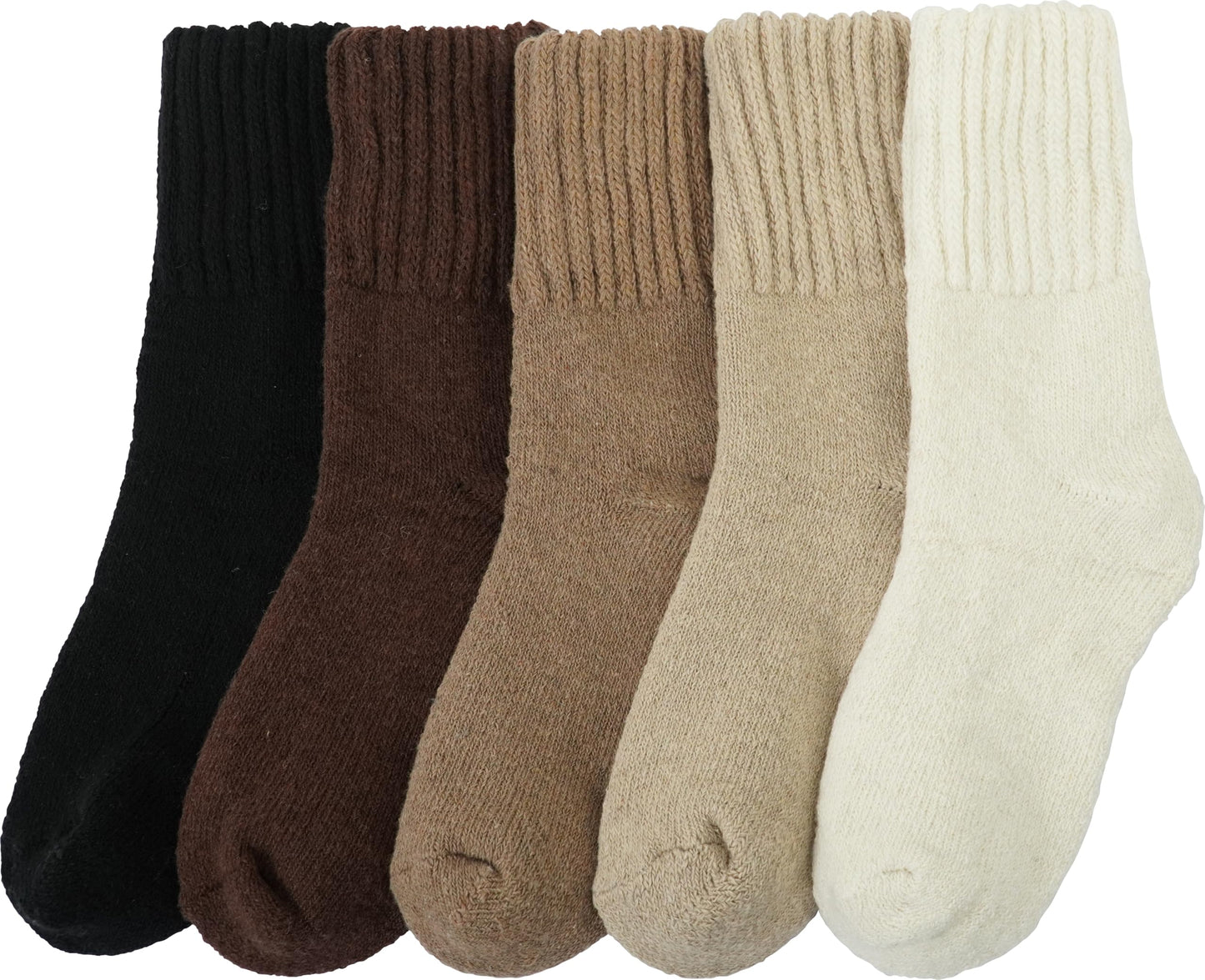 BomKinta Boot Socks for Women Winter Solid Thick Warm Socks Cozy Crew Socks Christmas Gift