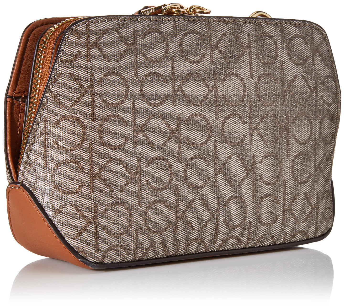 Calvin Klein womens Lucy Triple Compartment Crossbody