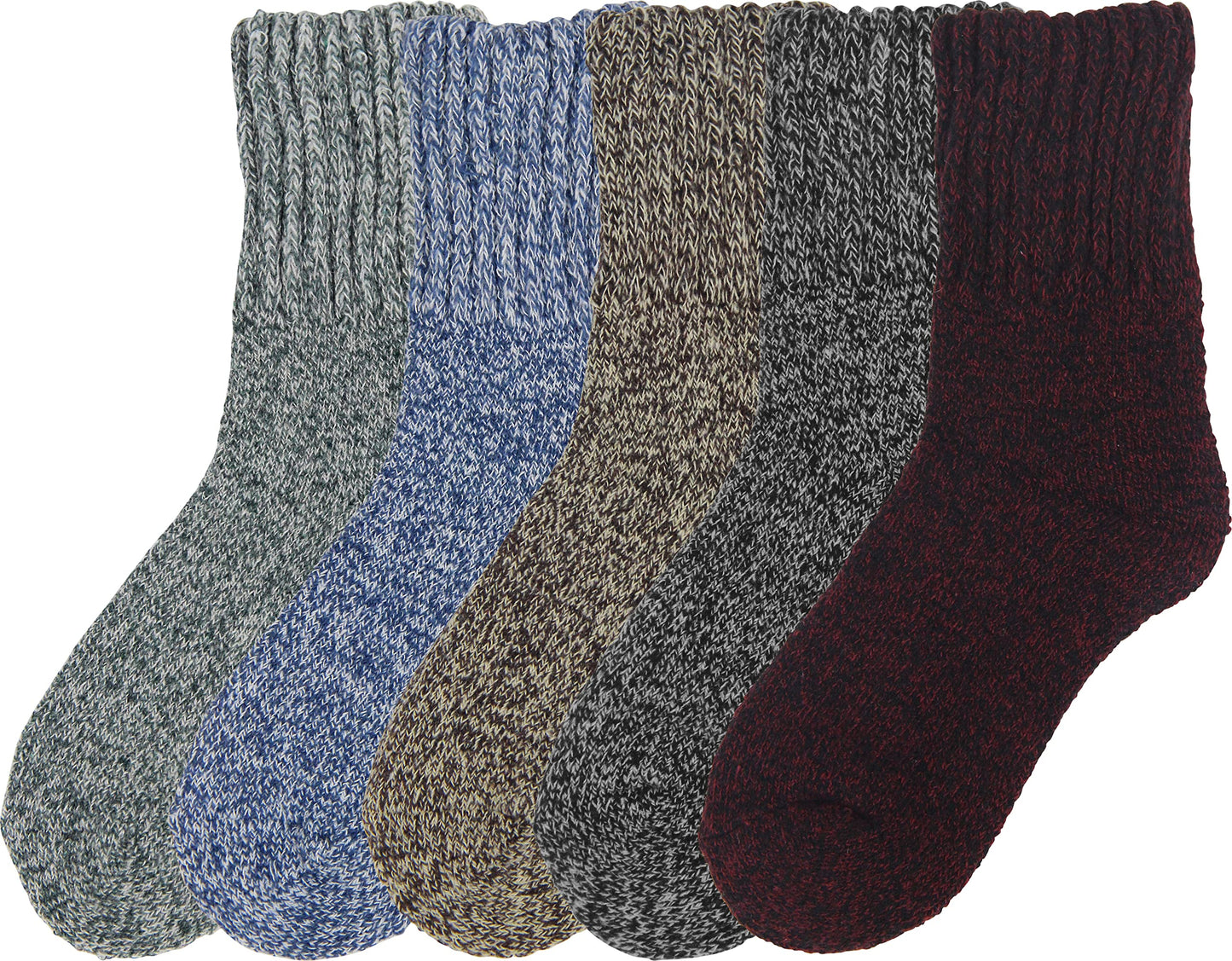 BomKinta Boot Socks for Women Winter Solid Thick Warm Socks Cozy Crew Socks Christmas Gift