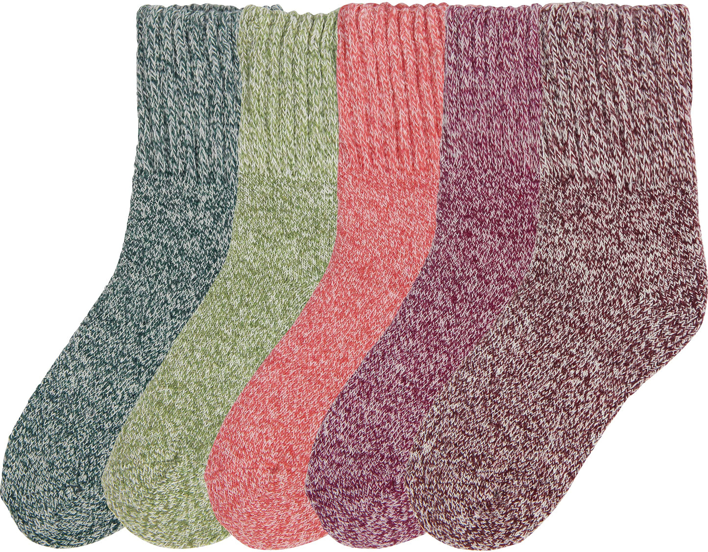 BomKinta Boot Socks for Women Winter Solid Thick Warm Socks Cozy Crew Socks Christmas Gift