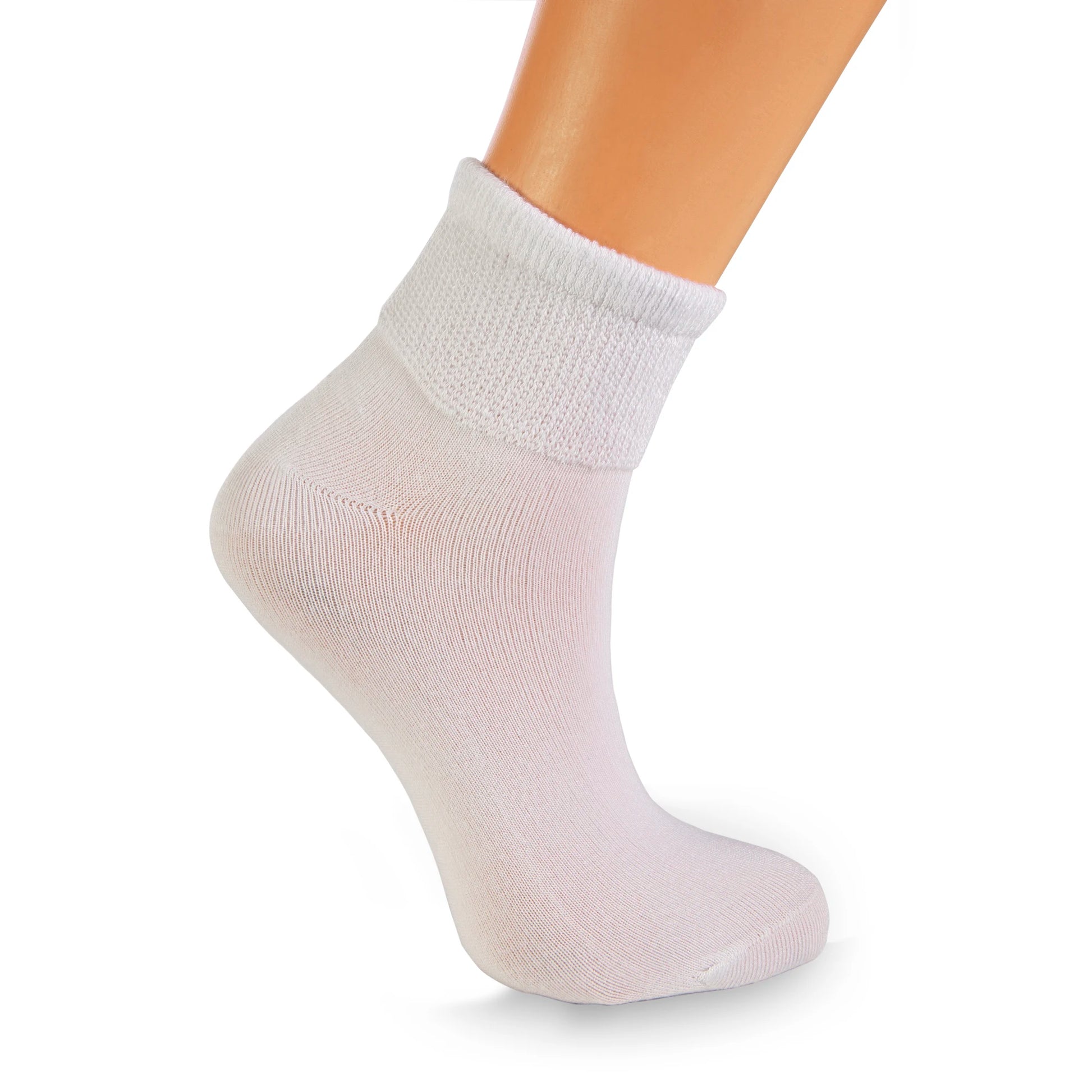 Cotton Diabetic Ankle Socks 3 Pairs Shoe Size 9-11 White / 9-11 / United States Gray / 9-11 / United States Red / 9-11 / United States White / 9-11 / United States-Gray / 9-11 / United States-Red / 9-11 / United States-Pink / 9-11 / United States-Dak Navy / 9-11 / United States-Black / 9-11 / United States-