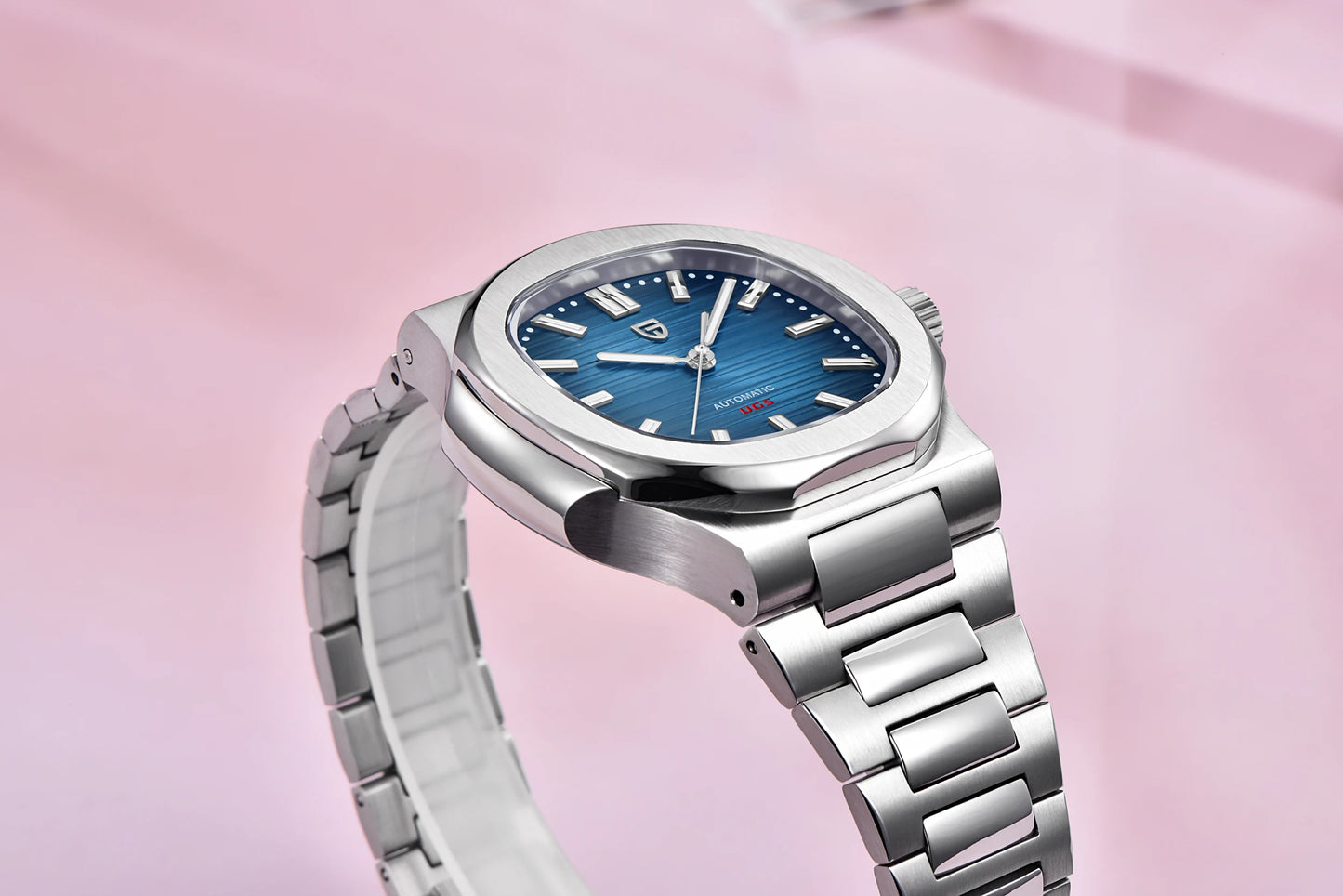 40MM Men's Watches Luxury Automatic Watch For Men Mechanical WristWatch Stainless Steel Sapphire glass