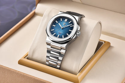 40MM Men's Watches Luxury Automatic Watch For Men Mechanical WristWatch Stainless Steel Sapphire glass