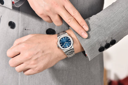 40MM Men's Watches Luxury Automatic Watch For Men Mechanical WristWatch Stainless Steel Sapphire glass