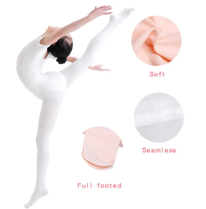 Gymnastics Children Kids Ballet Dance Pantyhose Nylon Adult Girls Tights 80D