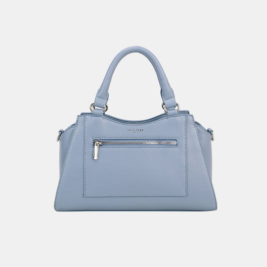 David Jones PU Leather Handbag - Fashionqueene.com-David Jones PU Leather Handbag