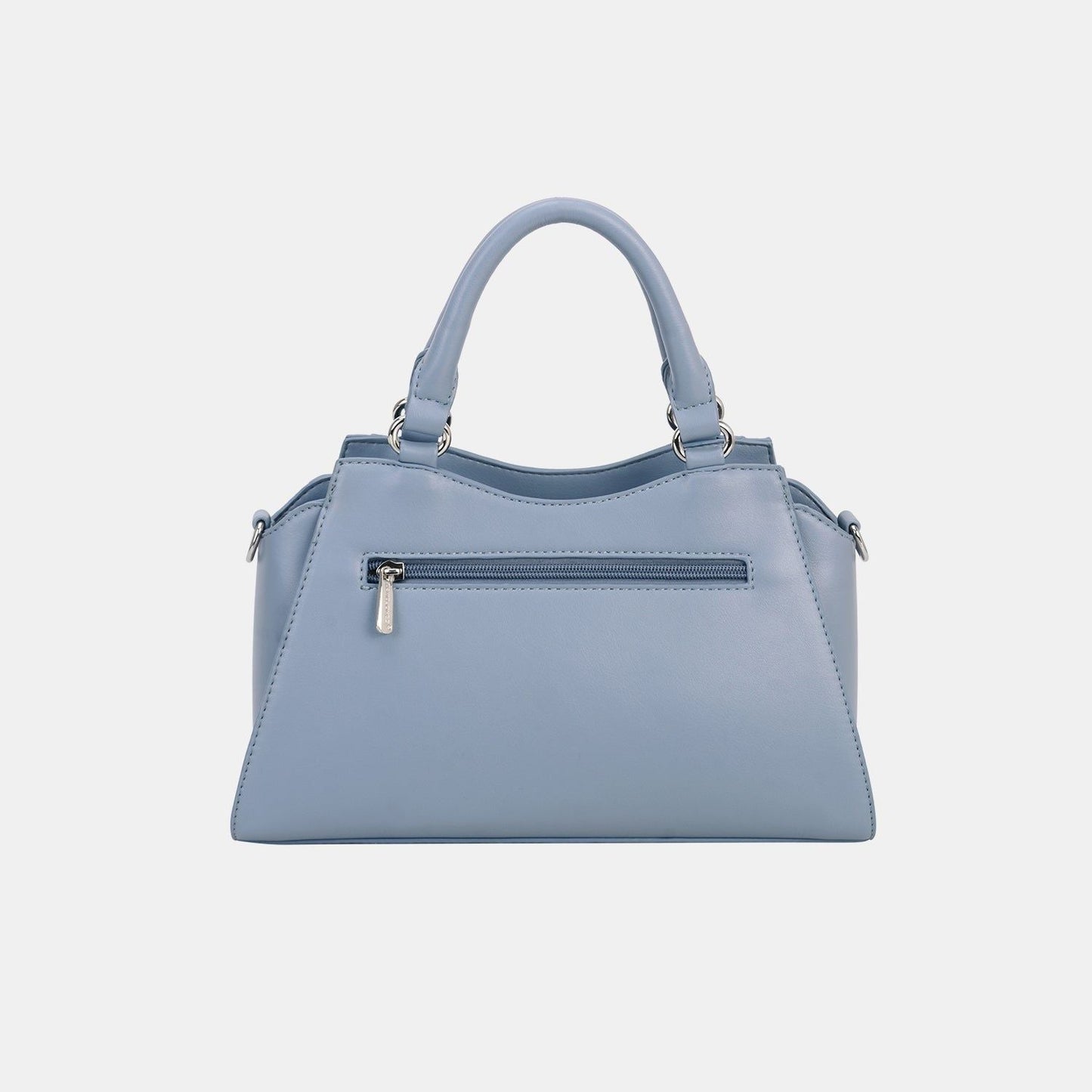 David Jones PU Leather Handbag - Fashionqueene.com-David Jones PU Leather Handbag