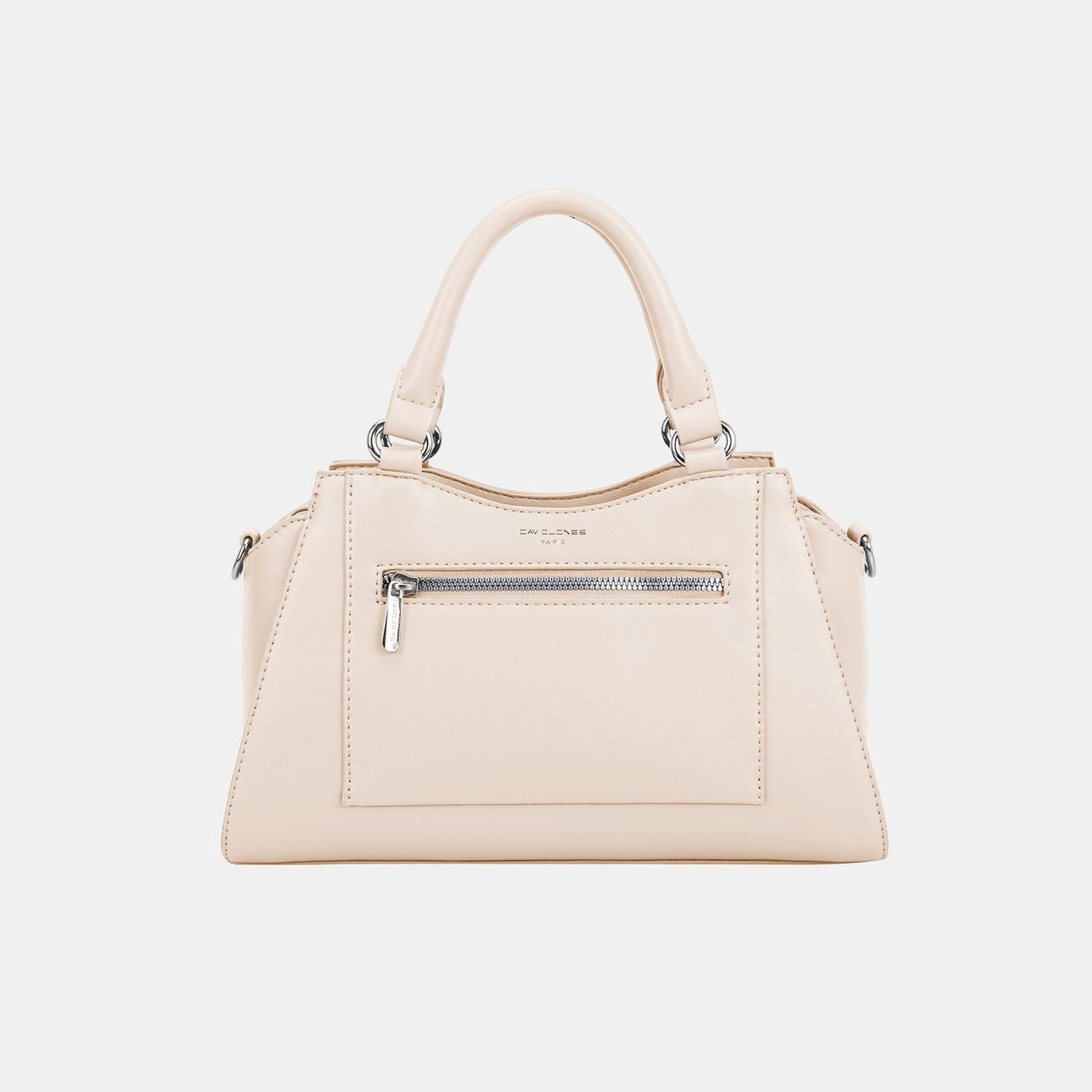 David Jones PU Leather Handbag - Fashionqueene.com-David Jones PU Leather Handbag