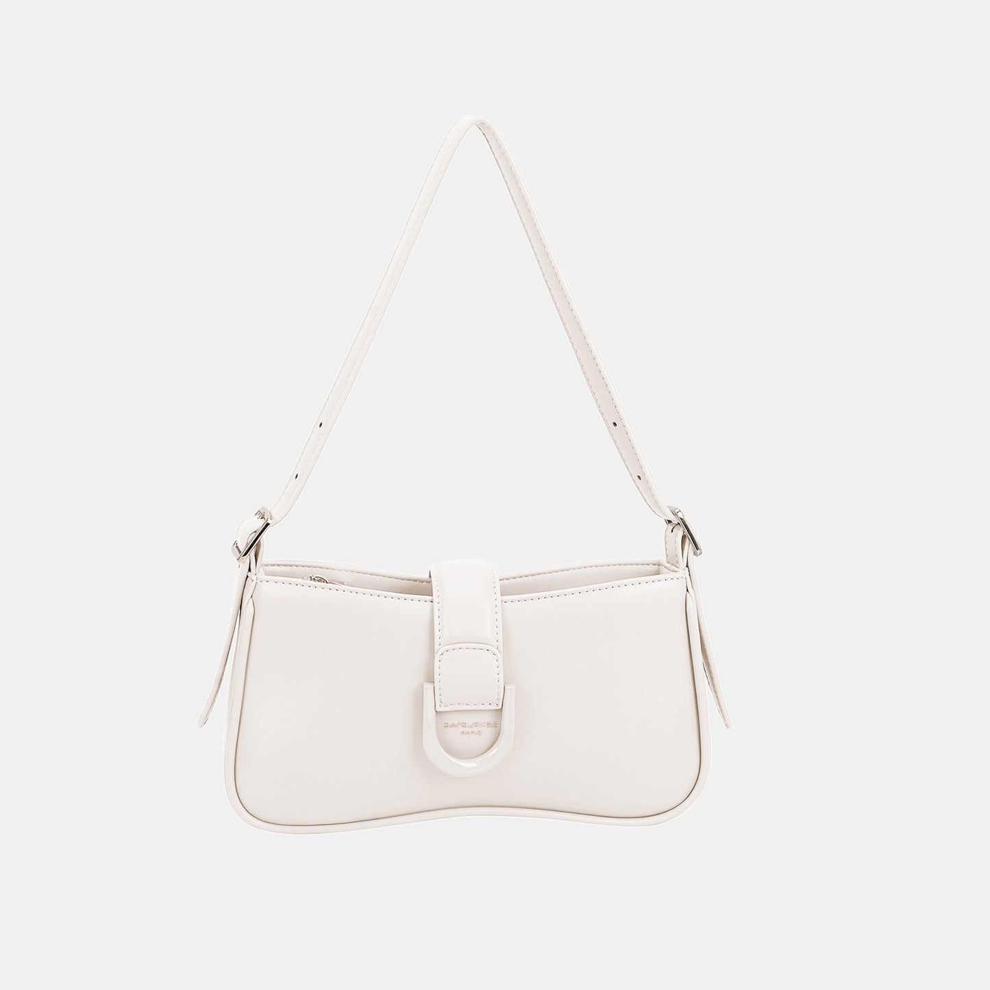 David Jones PU Leather Shoulder Bag - Fashionqueene.com-David Jones PU Leather Shoulder Bag