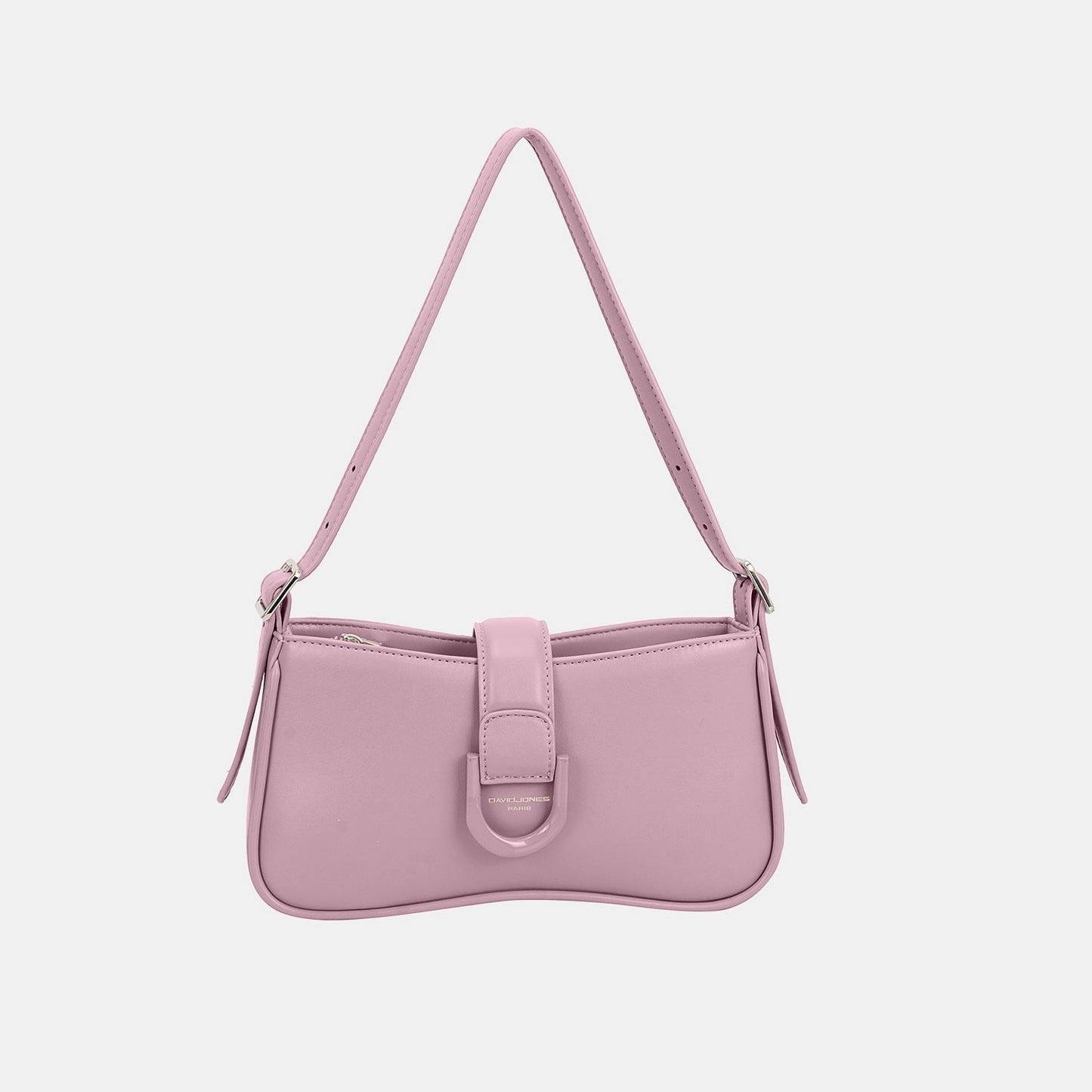 David Jones PU Leather Shoulder Bag - Fashionqueene.com-David Jones PU Leather Shoulder Bag