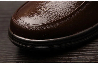 Genuine Leather Shoes Men Flats Fashion Soft Comfortable