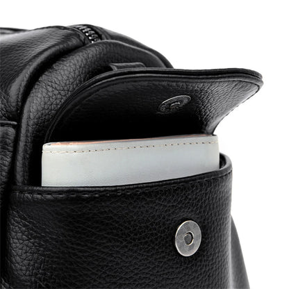 Designer Women Soft Leather Handbags Luxury Female Shoulder Crossbody Bag Brand Messenger Boston Bag