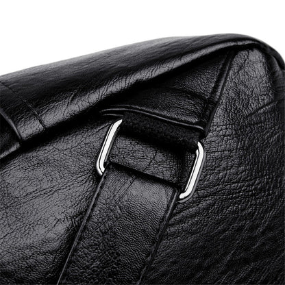 Large Capacity Travel Back Pack Rucksacks Mochila Women Backpack Female Leather Bagpack