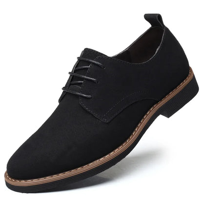 High Quality Suede Leather Men Shoes Oxford Casual Classic Sneakers