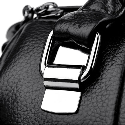 Designer Women Soft Leather Handbags Luxury Female Shoulder Crossbody Bag Brand Messenger Boston Bag
