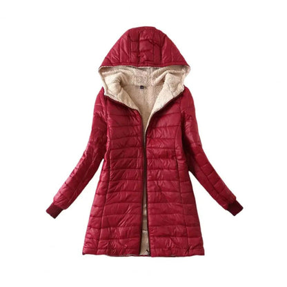 Mid-length Jacket S-2XL Women Coat - Fashionqueene.com-womens coat