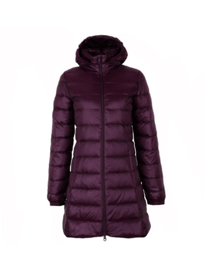 NewBang Plus 8XL 7XL Ladies Coats Long Winter Hat Detachable Down Jacket Ultra Light Down Jacket Women Hooded Female Warm Coat - Fashionqueene.com-down coat