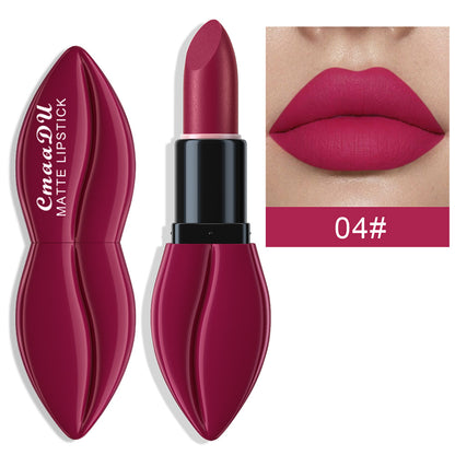 10 Colors Long-Lasting Matte Lipstick Lip Stick with Rich Velvet Color and Waterproof Formula