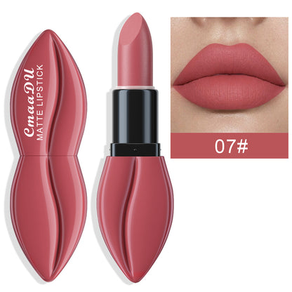 10 Colors Long-Lasting Matte Lipstick Lip Stick with Rich Velvet Color and Waterproof Formula