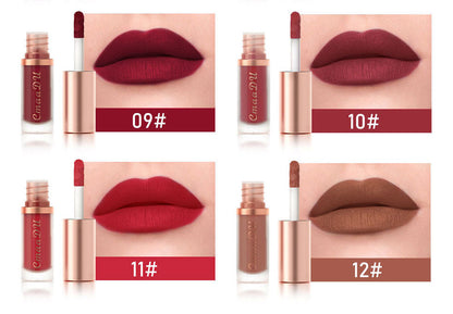 Velvet Matte Liquid Lipstick Waterproof Long Lasting Nonstick