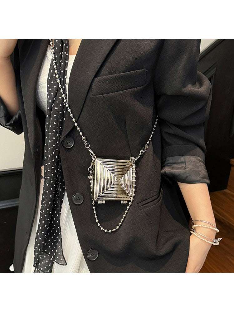 Stylish and Versatile Women's Shoulder Bag - Perfect for Everyday Use Silver / One Size Gold / One Size Silver / One Size-Gold / One Size-