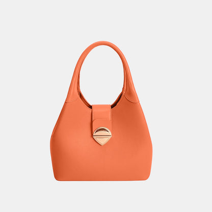 PU Leather Handbag - Fashionqueene.com-Handbags