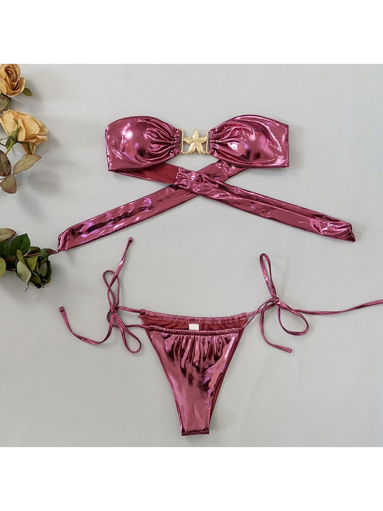 Chic & Stylish High-Waist Bikini Set – Perfect for Beach Getaways!