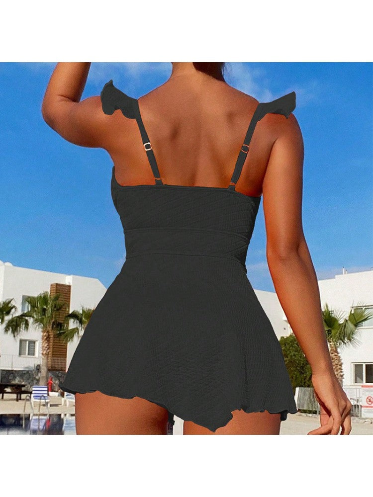 Chic Tropical One-Piece Swimwear for Effortless Beach Glam Black / S Beige / S Rose Red / S Black / S-Beige / S-Rose Red / S-Purple / S-Black / M-Beige / M-Rose Red / M-Purple / M-Black / L-Beige / L-Rose Red / L-Purple / L-Black / XL-Beige / XL-Rose Red / XL-Purple / XL-