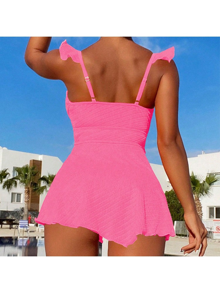 Chic Tropical One-Piece Swimwear for Effortless Beach Glam Black / S Beige / S Rose Red / S Black / S-Beige / S-Rose Red / S-Purple / S-Black / M-Beige / M-Rose Red / M-Purple / M-Black / L-Beige / L-Rose Red / L-Purple / L-Black / XL-Beige / XL-Rose Red / XL-Purple / XL-