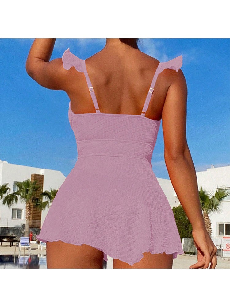 Chic Tropical One-Piece Swimwear for Effortless Beach Glam Black / S Beige / S Rose Red / S Black / S-Beige / S-Rose Red / S-Purple / S-Black / M-Beige / M-Rose Red / M-Purple / M-Black / L-Beige / L-Rose Red / L-Purple / L-Black / XL-Beige / XL-Rose Red / XL-Purple / XL-