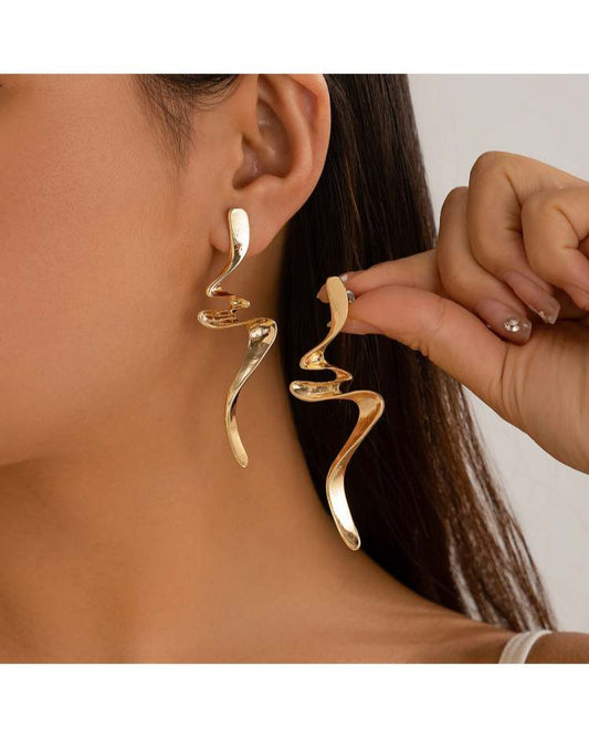 Elegant Bohemian Dangle Earrings - Chic Handmade Style for Every Occasion Gold / One Size Silver / One Size Gold / One Size-Silver / One Size-