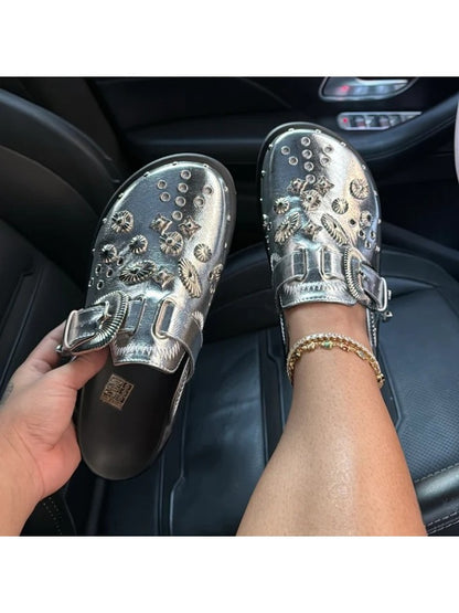 Chic and Comfortable Women's Slip-On Flats – Perfect for Everyday Style! Black / 35 Dark Brown / 35 Silver / 35 Black / 35-Dark Brown / 35-Silver / 35-Black / 36-Dark Brown / 36-Silver / 36-Black / 37-Dark Brown / 37-Silver / 37-Black / 38-Dark Brown / 38-Silver / 38-Black / 39-Dark Brown / 39-Silver / 39-Black / 40-Dark Brown / 40-Silver / 40-Black / 41-Dark Brown / 41-Silver / 41-