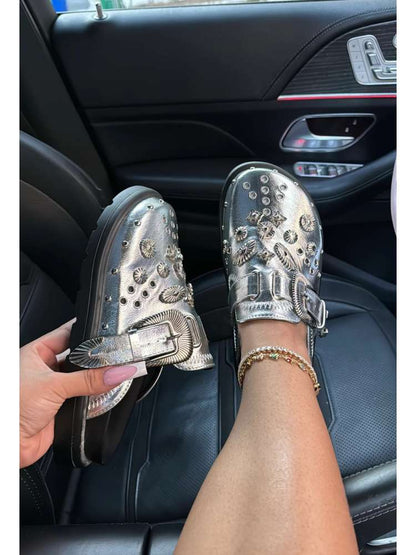 Chic and Comfortable Women's Slip-On Flats – Perfect for Everyday Style! Black / 35 Dark Brown / 35 Silver / 35 Black / 35-Dark Brown / 35-Silver / 35-Black / 36-Dark Brown / 36-Silver / 36-Black / 37-Dark Brown / 37-Silver / 37-Black / 38-Dark Brown / 38-Silver / 38-Black / 39-Dark Brown / 39-Silver / 39-Black / 40-Dark Brown / 40-Silver / 40-Black / 41-Dark Brown / 41-Silver / 41-