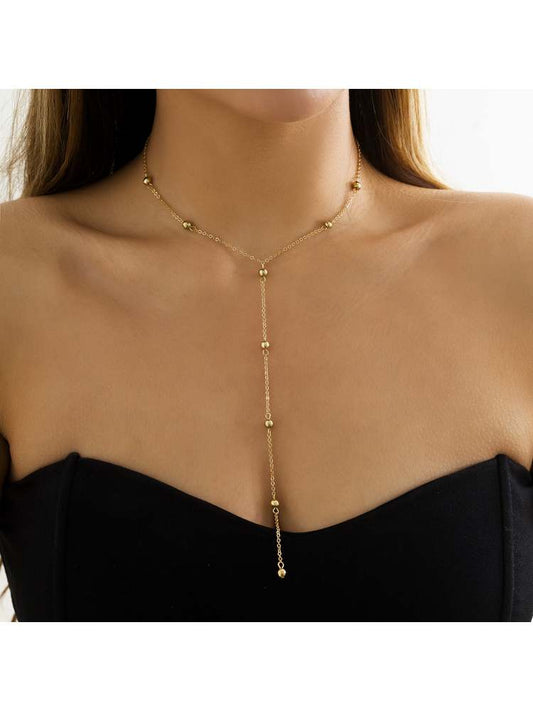 Elegant Bohemian Multilayered Beaded Necklace – Perfect for Any Occasion! Gold / One Size Gold / One Size-