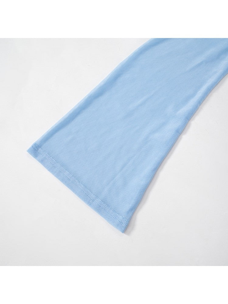 Chic Women's Casual Blouse with Elegant Floral Print - Perfect for Everyday Wear Blue / S Blue / M Blue / L Blue / S-Blue / M-Blue / L-