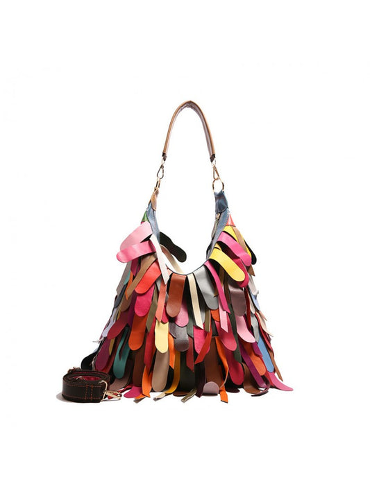Versatile Chic: Stylish Everyday Tote Bag for All Occasions Red / One Size Green / One Size Red / One Size-Green / One Size-