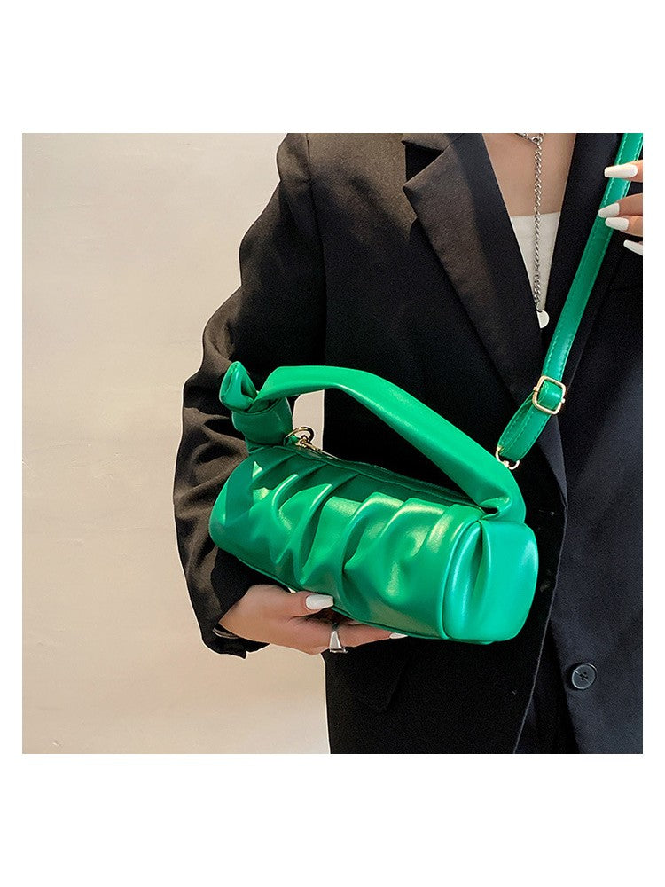 Chic and Versatile Canvas Shoulder Bag - Perfect for Everyday Style! Silver / One Size Green / One Size Black / One Size Silver / One Size-Green / One Size-Black / One Size-Khaki / One Size-Pink / One Size-Gold / One Size-White / One Size-