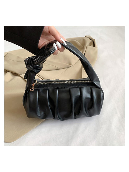 Chic and Versatile Canvas Shoulder Bag - Perfect for Everyday Style! Silver / One Size Green / One Size Black / One Size Silver / One Size-Green / One Size-Black / One Size-Khaki / One Size-Pink / One Size-Gold / One Size-White / One Size-
