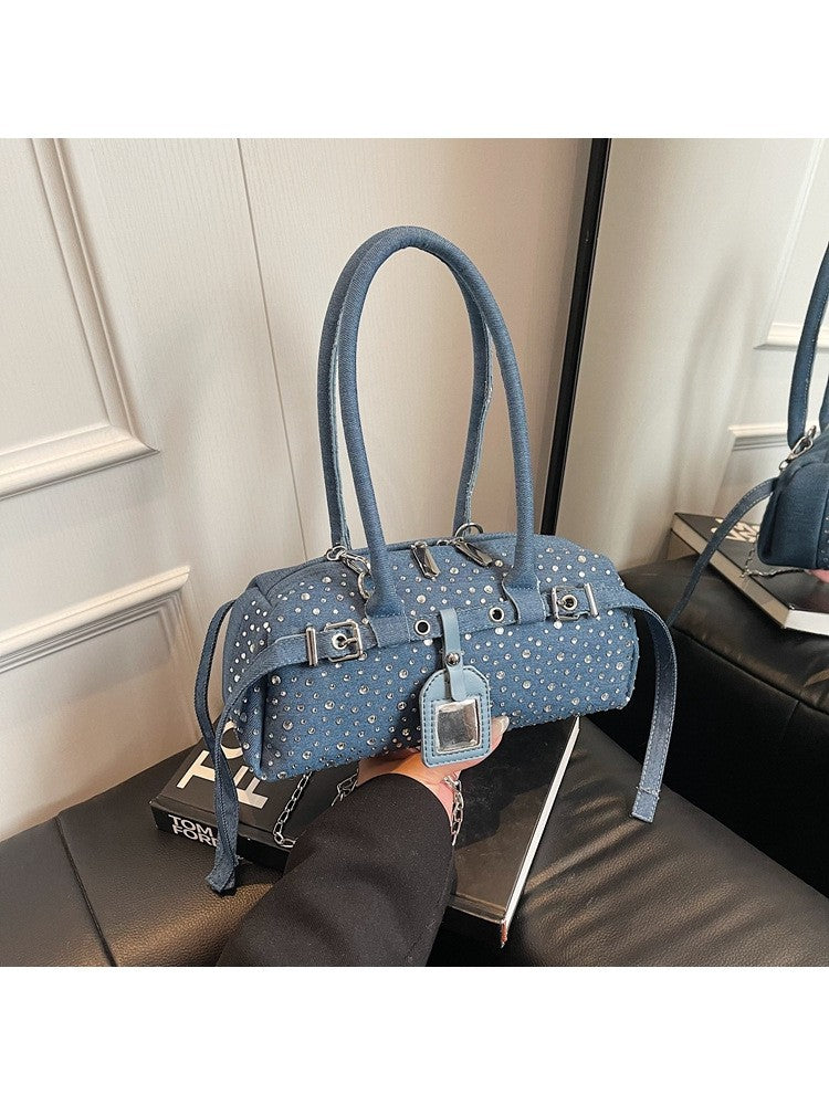 Chic & Versatile Women's Shoulder Bag - Perfect for Every Occasion! Black / One Size Blue / One Size Light Blue / One Size Black / One Size-Blue / One Size-Light Blue / One Size-